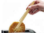 bamboo toast tongs